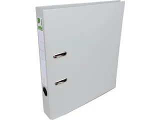 Q-connect ordner 2-rings A4 PP 50mm rug Grijs - 1