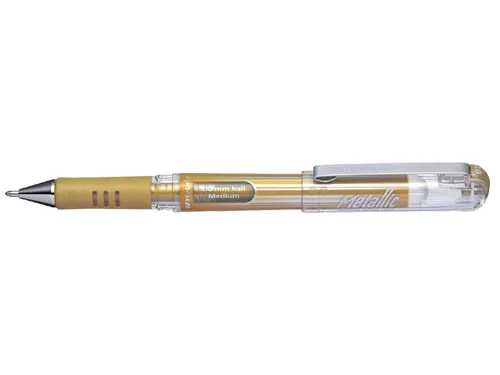 Gelschrijver Pentel K230M goud 0.4mm