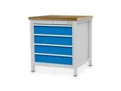 werkbank met opbergruimte,HxBxD 959x810x750mm,multiplexblad