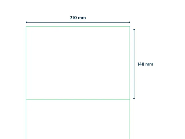 Etiket Premium 210x148 mm XL Pack 1000 Vel