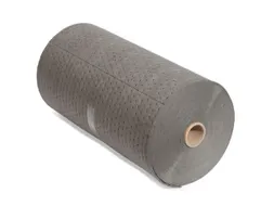 sorbent,rol,LxB 45mx760mm,opnamecapaciteit 211l/VE,vlies,donkergrijs