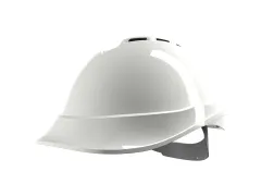 MSA V-Gard 200 veiligheidshelm met Push-Key binnenwerk Wit