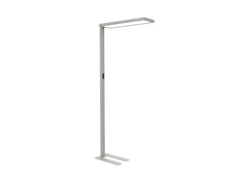 Vloerlamp LED MAULsenja col vario sensor dimbaar voet Zilver