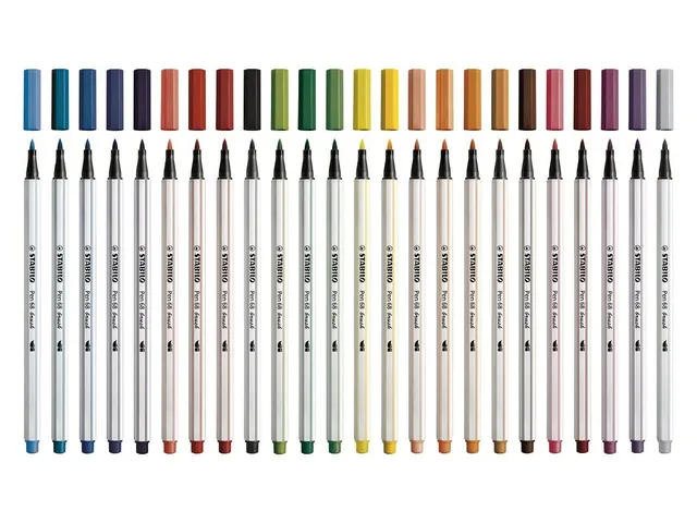 Brushstift STABILO Pen 568/43 loofgroen