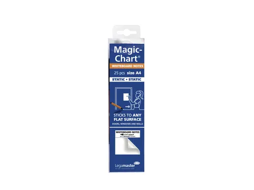 Legamaster Magic-Chart notes Whiteboard folie A4 20x30cm Wit 25 vel