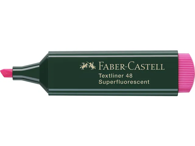 Markeerstift Faber-Castell 48 neon roze
