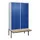 locker voor scheiding van kleding,HxBxD 2120x1200x815mm,4vak