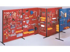 cloison à plaques perforées/à fentes élément simple Hxl 2000x2000