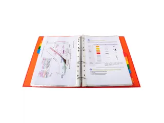Tabblad Karton 160 Gram A4 + index 12 tabs wit - 3