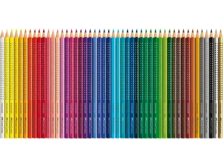 Kleurpotlood Faber-Castell Grip 48 stuks + gratis A3 Kangaro schetsboe - 4