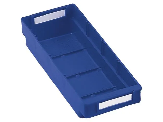 Stellingbak Extra Vlak Pp Hxbxd 65X120X300Mm Blauw