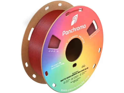 PLA Dual Matte 1,75mm rood-donkerblauw 1kg Panchroma 3D Filament