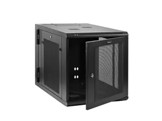 12U 4-Post Wandrack 19 Inch met Schap en Slot Wandmonteerbaar - 2