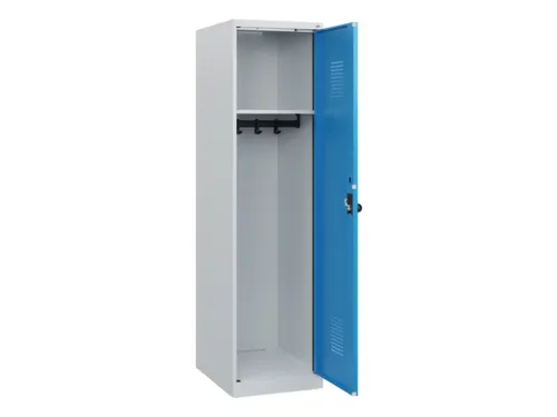 schoollocker,HxBxD 1530x400x500mm,1vak,vak B 400mm,draaigrendel