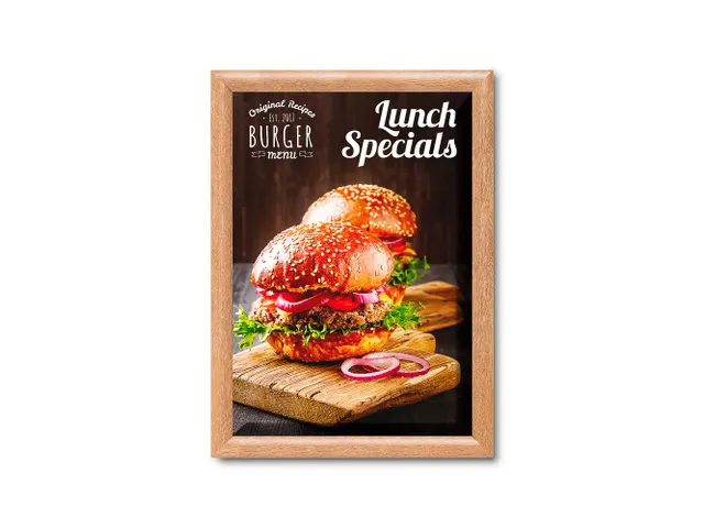 Kliklijst A3 Rechte Hoeken 25mm Hout