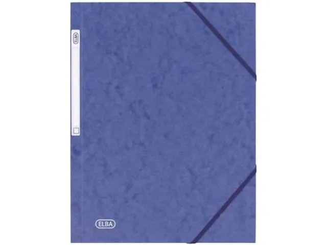 ELBA Eurofolio farde à rabat A4 carton bleu