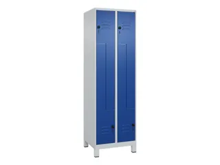 Z-garderobekast,HxBxD 1950x600x500mm,vak B 150/300mm,draaigrendel - 1