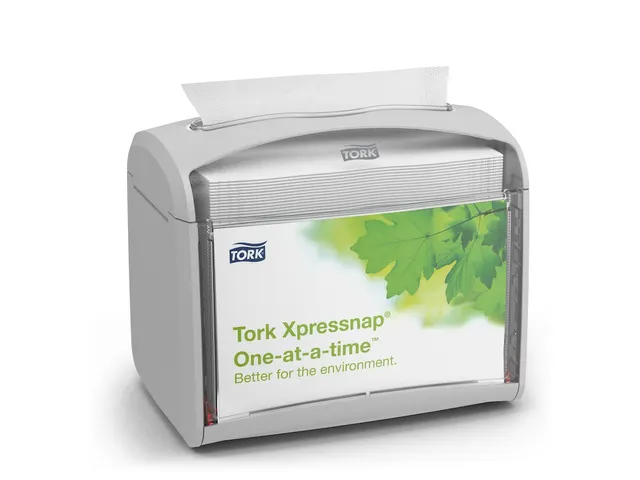 Tork 272613 Xpressnap Tabletop Napkin Dispenser Lichtgrijs