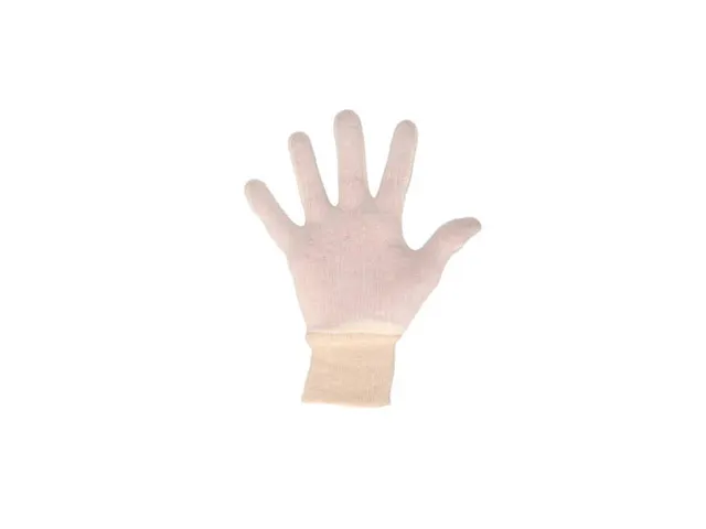 CMT handschoenen katoen naturel met manchet 600 Paar