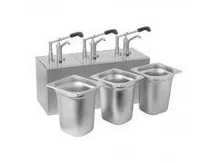 Hovicon Sauzen-dispenser 3x1 Liter