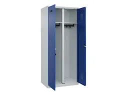 locker voor scheiding van kleding,HxBxD 1850x800x500mm,2vak