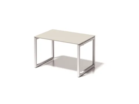 bureau,HxBxD 740x1200x800mm,blad grijswit,sledeframe verkeerswit