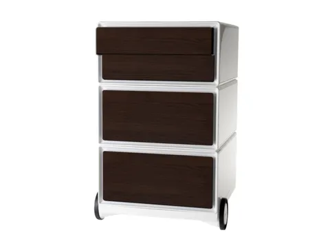 mobiel ladeblok,HxBxD 642x390x436mm,4lade(n),romp wit,front zijwand