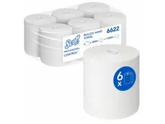 Handdoekrol Scott 6622 Control 1-laags 300mx19.8cm