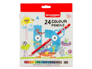 Kleurpotloden Bruynzeel Kids blister à 24 stuks assorti - 4