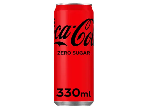 Frisdrank Coca Cola zero blik 330ml