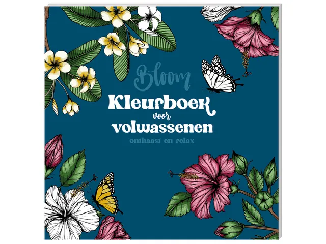 Album de coloriage pour adultes Interstat Bloom