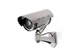 Dummy beveiligingscamera op Batterij Nedis Bullet IP44 buiten Grijs
