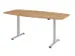 In hoogte verstelbare vergadertafel,HxBxD 710-1200x2200x1030mm