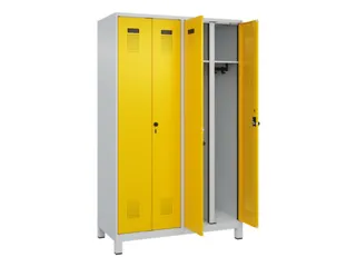 locker voor scheiding van kleding,HxBxD 1950x1200x500mm,4vak - 1