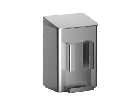 Hygiënebak 6 liter RVS + zakjeshouder, MQWB6HBHE