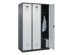 locker,HxBxD 1850x1200x500mm,3vak,vak B 400mm,cil.-slot
