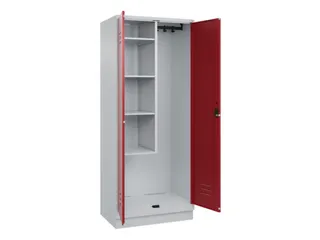 schoonmaakkast,HxBxD 1950x800x500mm,links 4vakken - 2