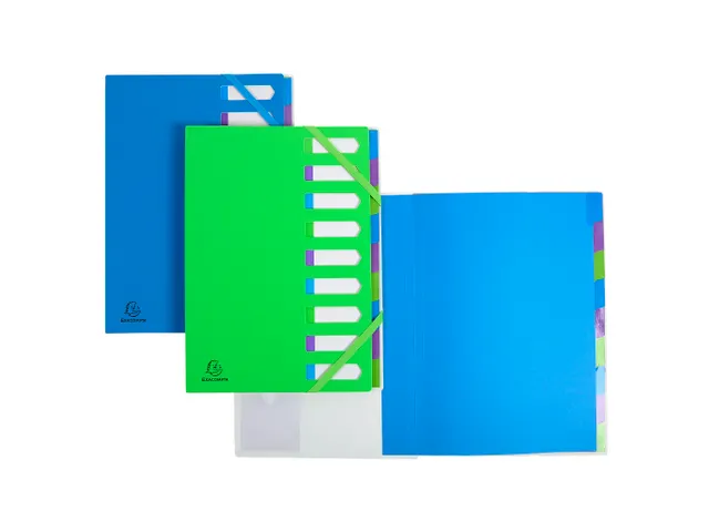 Sorteermap Harmonika 9vak CAMP.NEON Ass