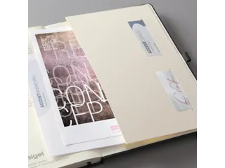 Notitieboek Sigel Conceptum Pure A4+ lijn zwart - 4