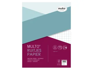 Ringbandinterieur Multo A4 23r ruit 10mm 80 grams 50 vel - 3