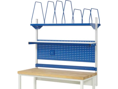 opbouwelement,v. werkbank,HxBxD 1130x1500x350mm,draagverm. 100kg,staal