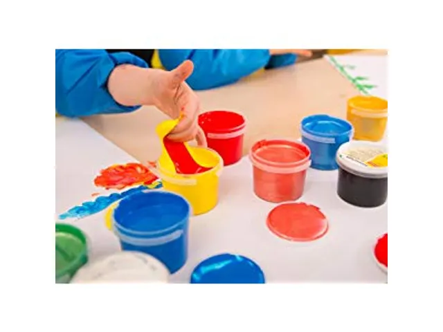 Vingerverf Eberhard Faber ass.kleuren 6x40ml in karton