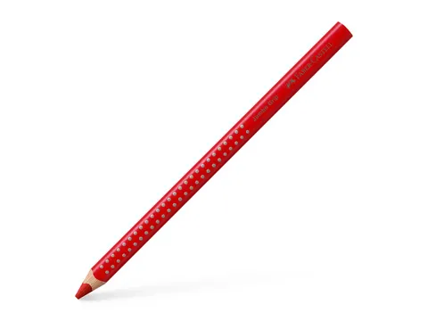 Kleurpotlood Faber-Castell Jumbo GRIP 21 geraniumrood