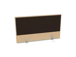 opzetpaneel,v. bureau,aanbouw achter,B 1000mm,NE-esdoorn,BN2036-bruin