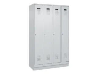 locker voor scheiding van kleding,HxBxD 1950x1200x500mm,4vak - 2
