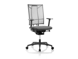 Grammer Office Bureaustoel Sail Rugleuning met netbekleding grijs - 2