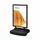 Stoepbord A0 Swing Zwart Plastic Voet