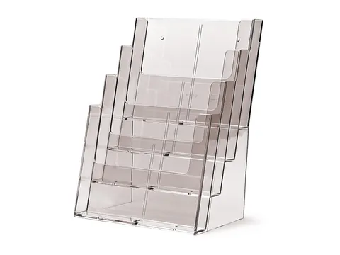 Folderhouder Balie of Wand 4x A4 Staand