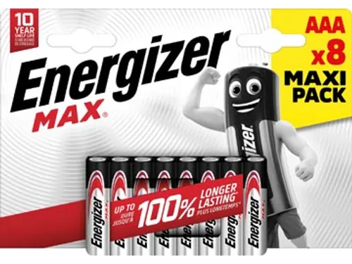 batterijen Max AAA/LR03/E92 8 MaxIPACK