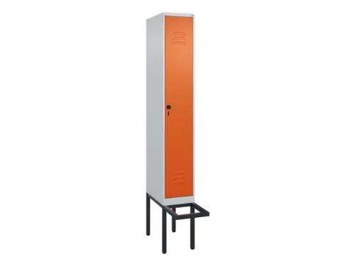 locker voor scheiding van kleding,HxBxD 2120x300x815mm,1vak